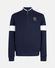 Spurs Mens THFC Gold Embroidered Zip Sweatshirt