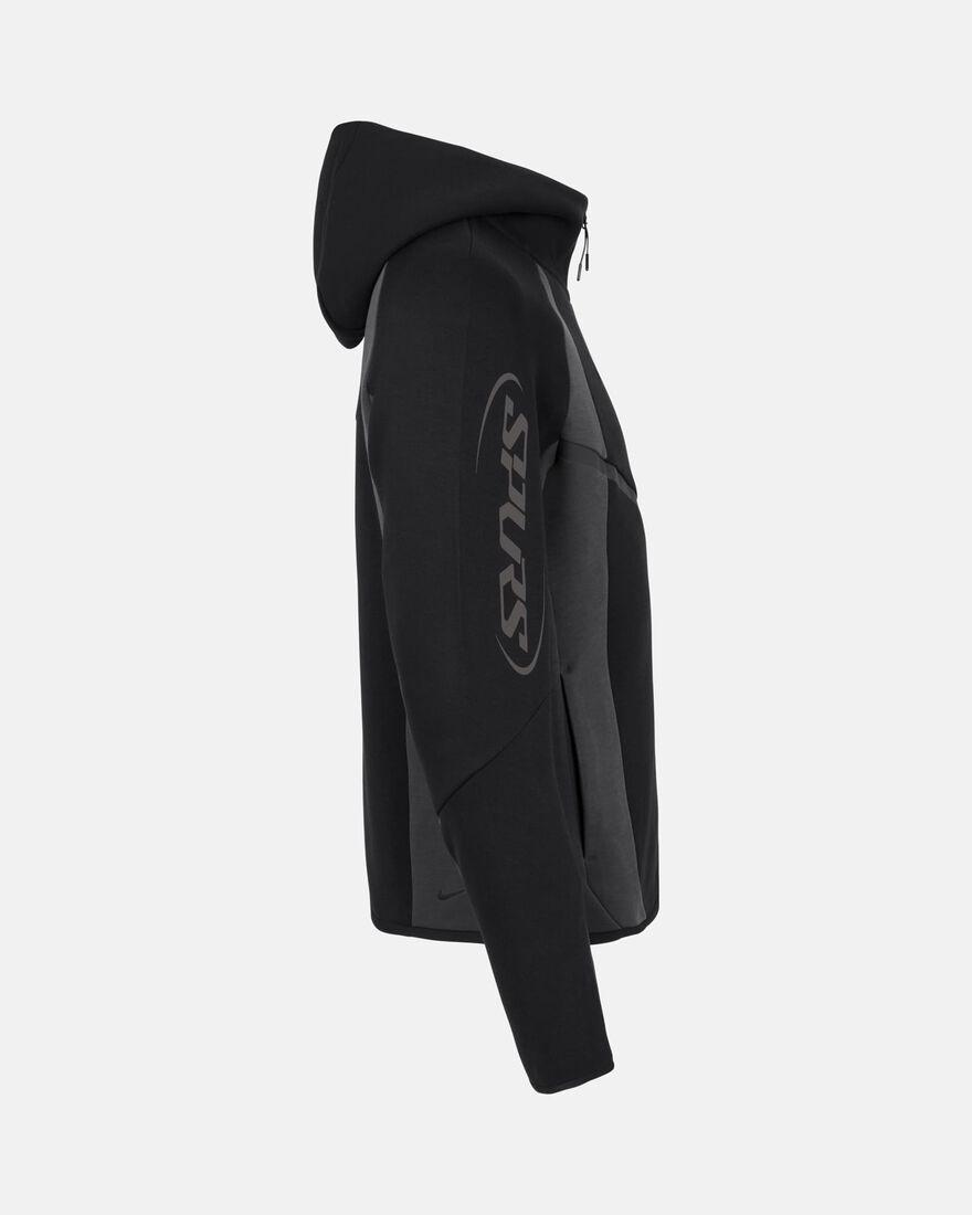 Spurs Nike Mens Black Tech Fleece Windrunner 2025/26