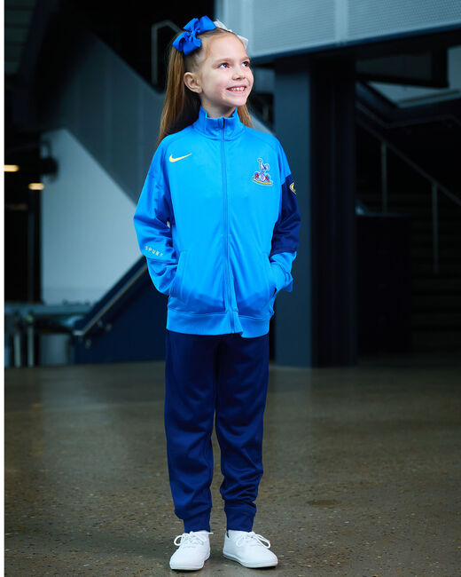 Spurs Nike Little Kids Blue And Navy Third Tracksuit 2025/26