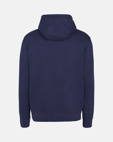 Spurs Mens 3D Raised Crest Print Navy Hoodie