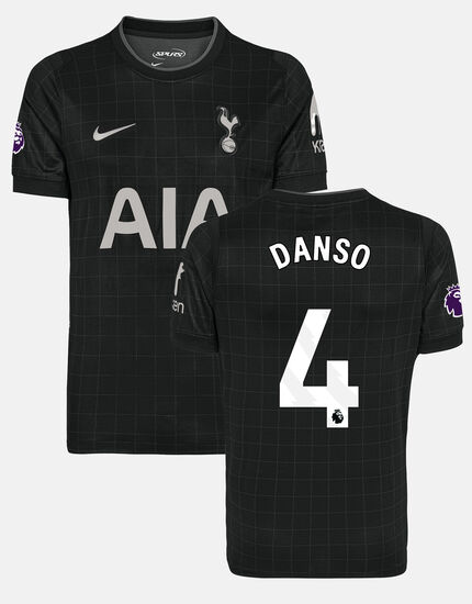 Kevin Danso Mens Stadium Premier League Tottenham Hotspur Away Shirt 2025/26