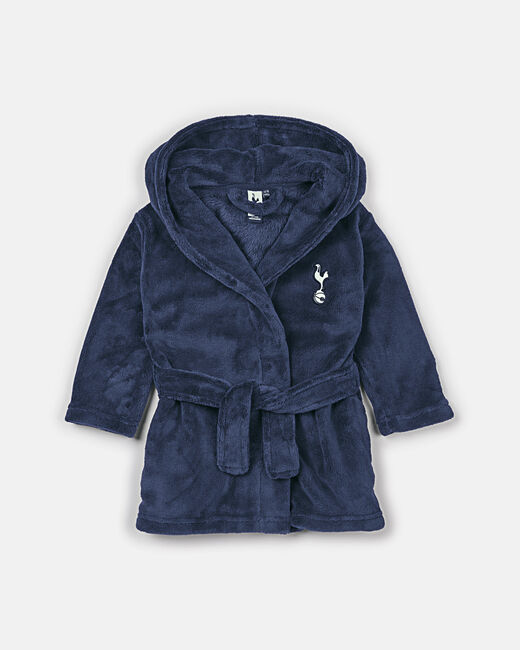 Spurs Baby Navy  Dressing Gown Robe