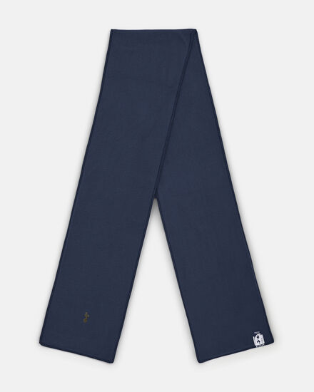 Spurs Mens Navy Fleece Hat And Scarf Set