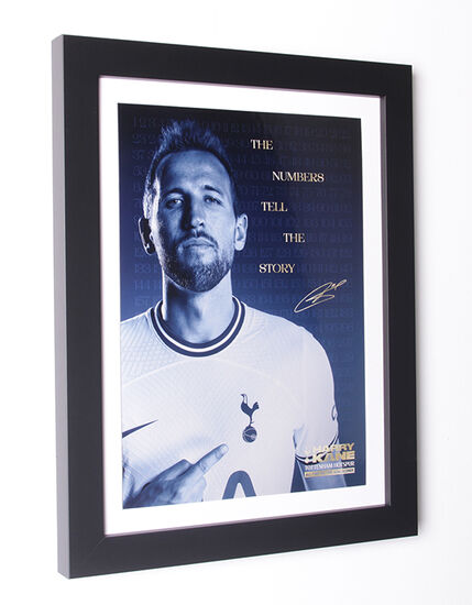 Spurs Harry Kane 267 Goals Framed Print