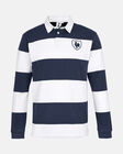 Spurs Retro Crest Stripe Long Sleeve Shirt