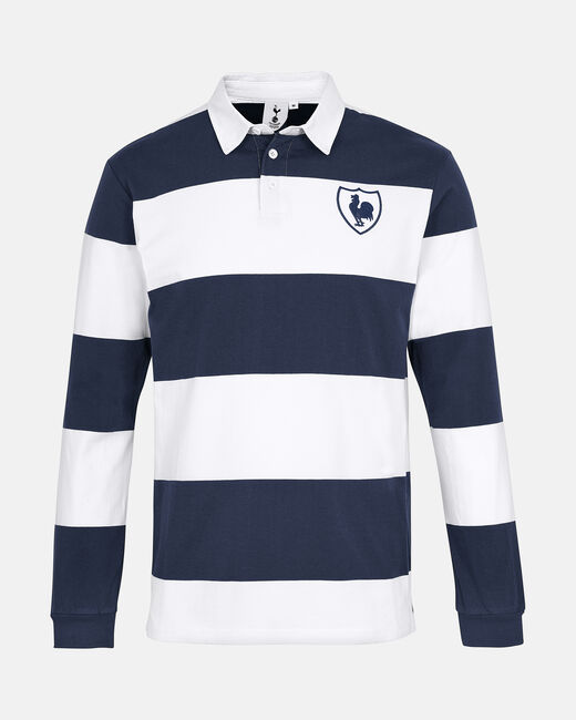 Spurs Retro Crest Stripe Long Sleeve Shirt