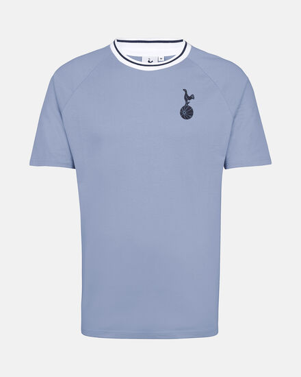 Spurs Retro Blue 1980s Crest T-Shirt