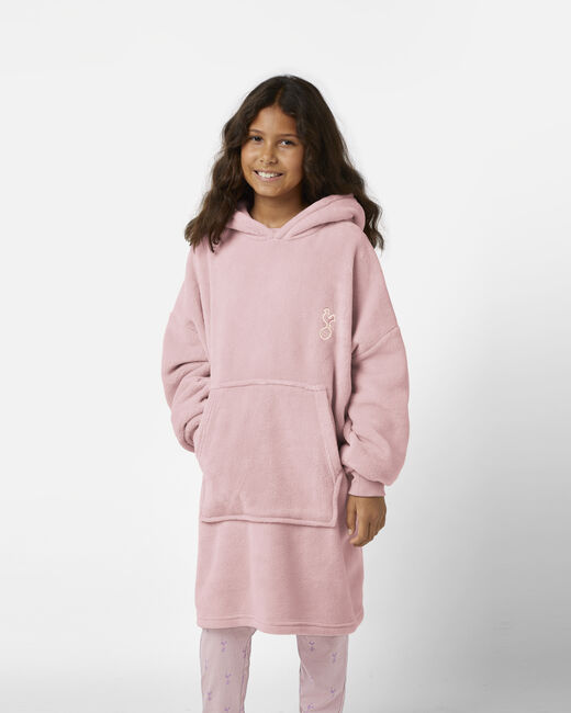 Spurs Kids Pink Oversized Hoodie