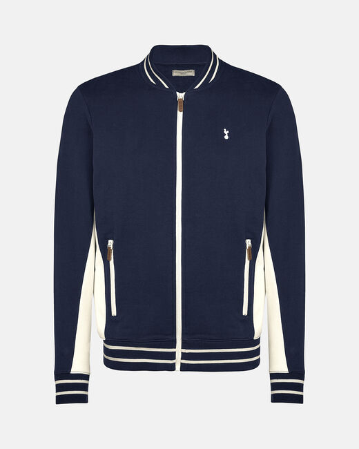 Spurs Mens Navy Contrast Panel Jacket