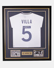 Spurs Ricky Villa Signed Framed Shirt