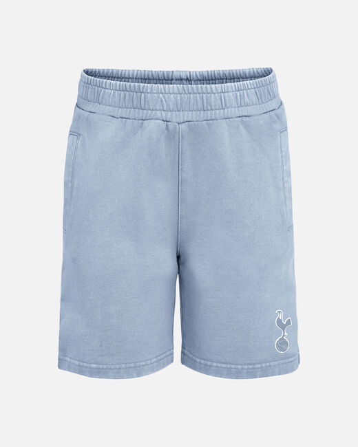 Spurs Kids Acid Wash Blue Shorts