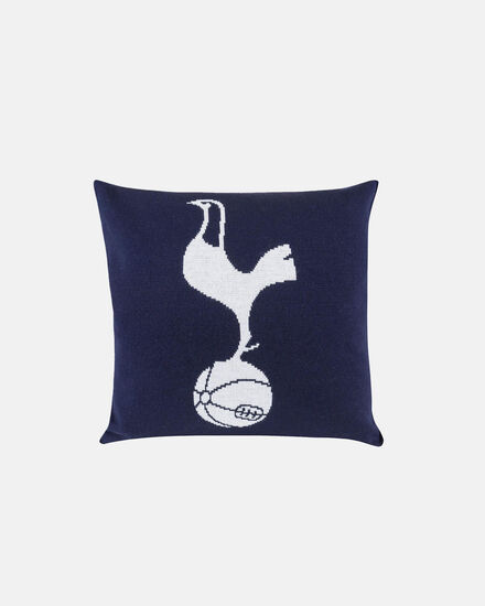 Spurs Knitted Crest Cushion