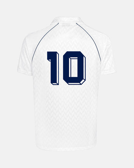 Spurs Retro 1989 White Hummel Home Jersey Shirt
