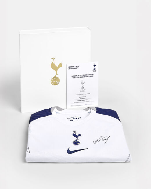 Spurs 2025/26 Boxed Signed Shirt