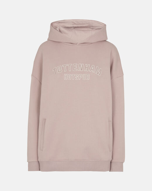 Spurs Womens Pink 'Tottenham Hotspur' Oversized Hoodie
