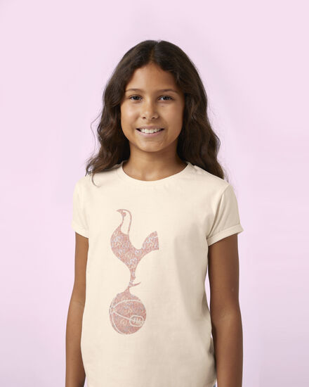 Spurs Kids Cockerel Hearts T-Shirt