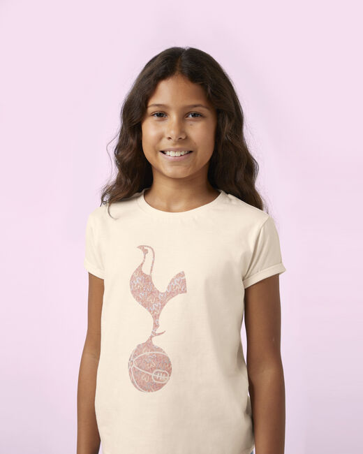 Spurs Kids Cockerel Hearts T-Shirt