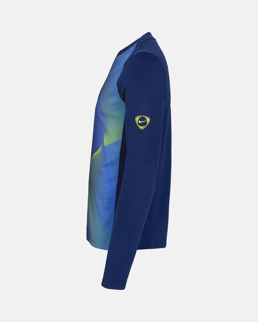 Spurs Nike Mens Navy Third Long Sleeve Warm Up T-Shirt 2025/26