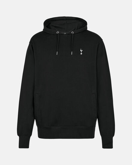 Spurs Mens Essential Black Hoodie