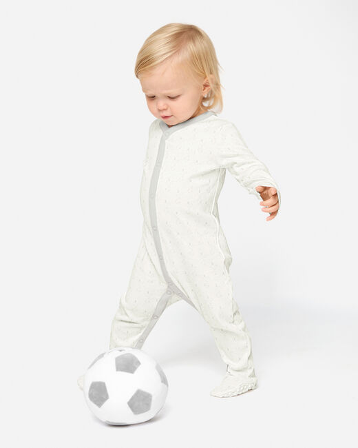 Spurs Baby Plush White And Grey My First Football