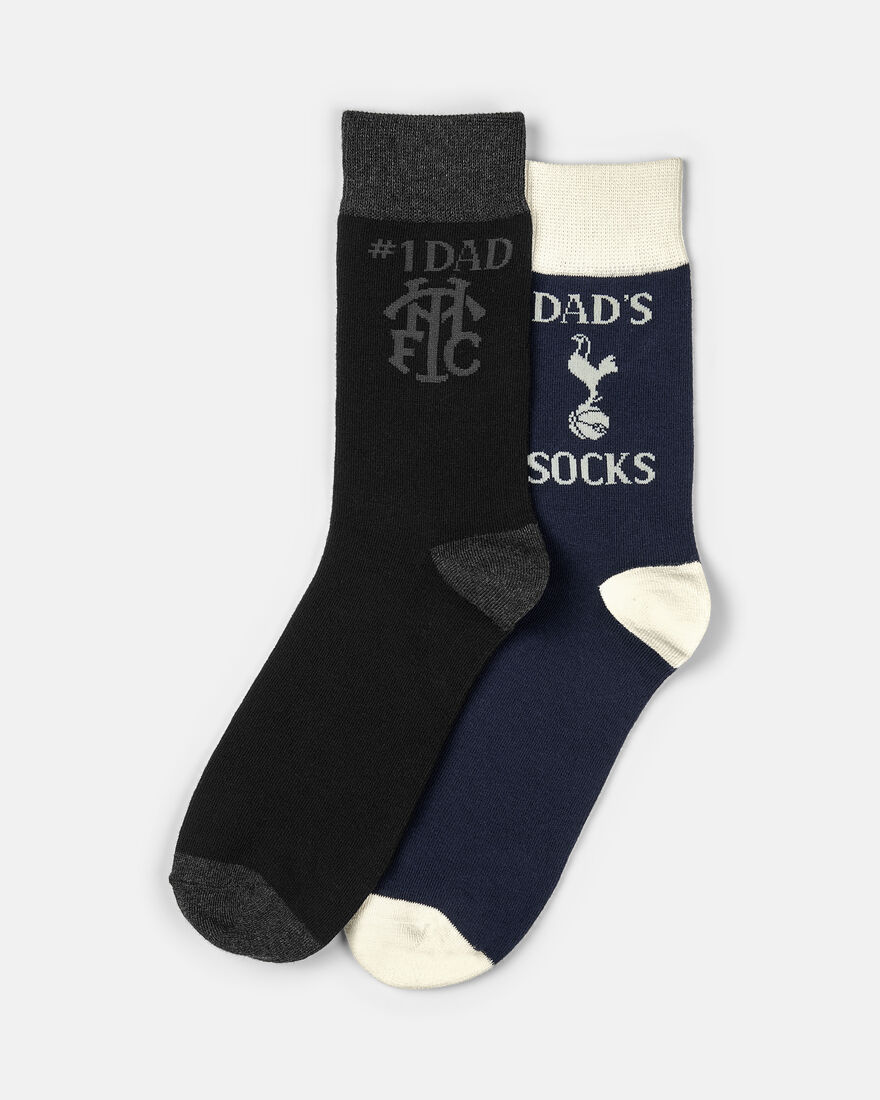 Spurs 2 Pack Dad Sock