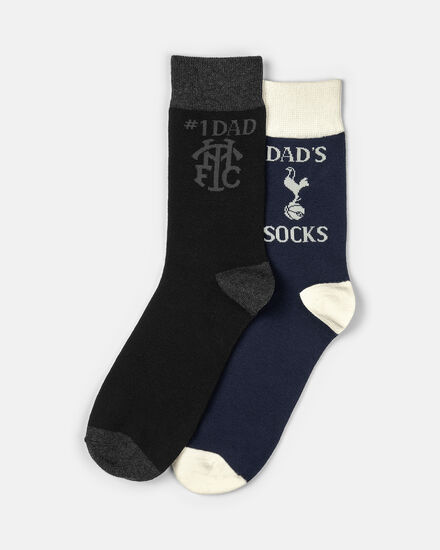 Spurs 2 Pack Dad Sock