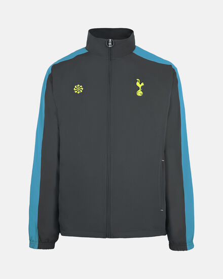 Spurs Nike Mens Charcoal Track Jacket
