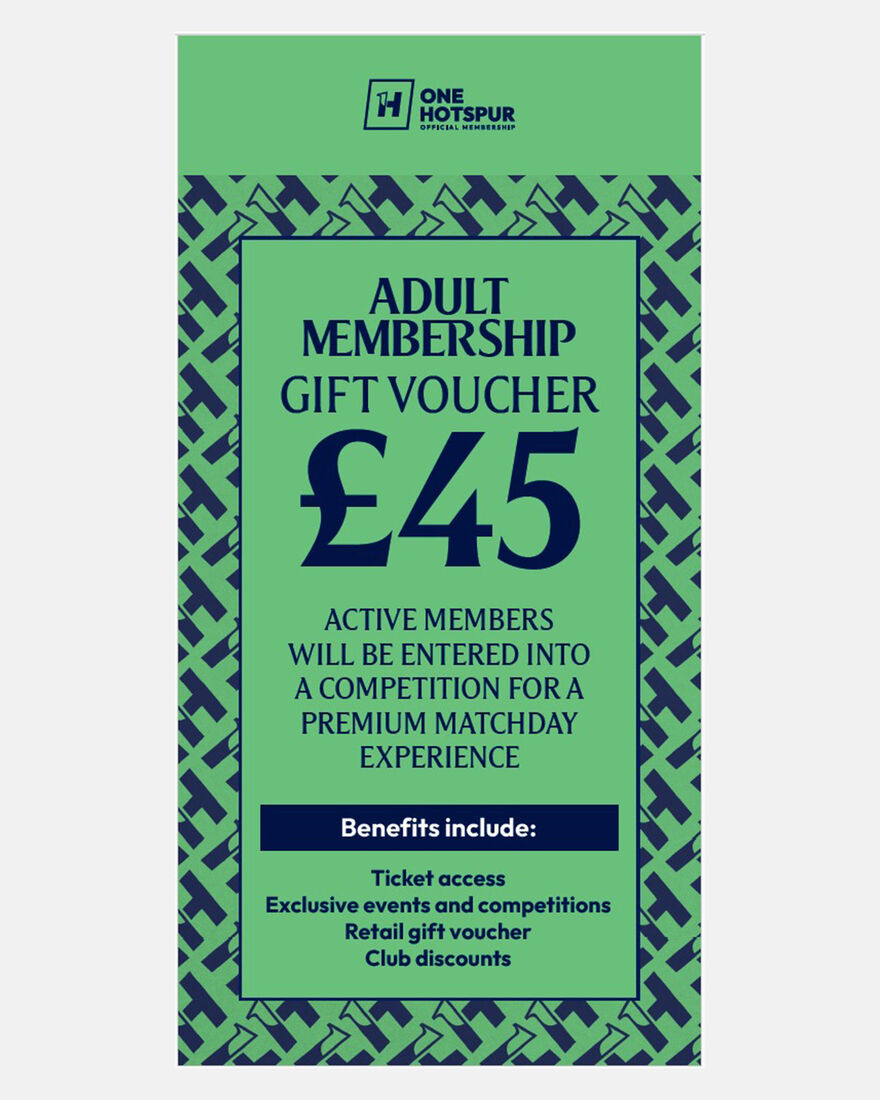 One Hotspur Adult Membership 2025/26
