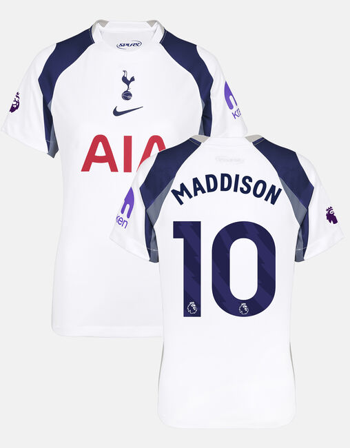 James Maddison Womens Stadium Premier League Tottenham Hotspur Home Shirt 2025/26