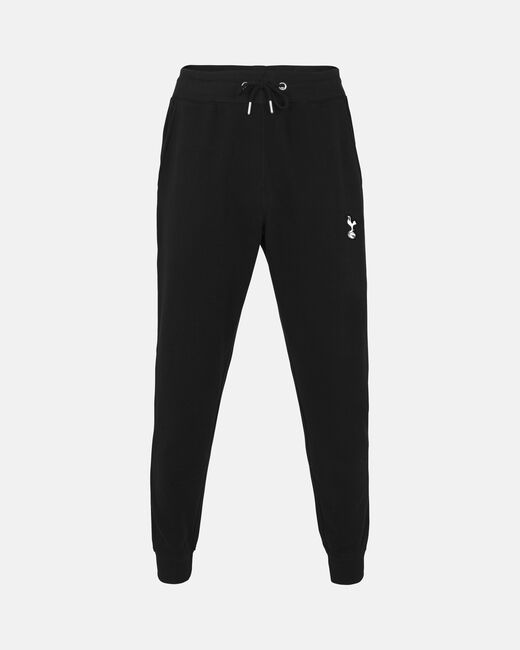Spurs Mens Essential Black Joggers