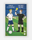 Spurs Crest Birthday Card