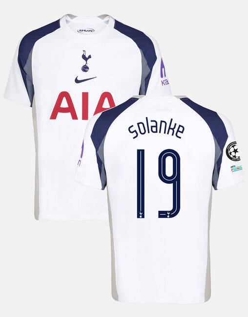 Dominic Solanke Mens Stadium Club Tottenham Hotspur Home Shirt 2025/26