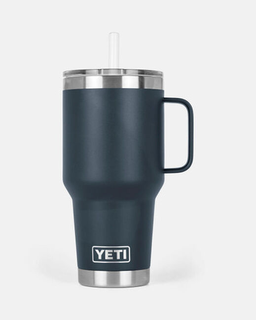 Spurs x YETI Navy Straw 35oz Mug