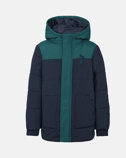 Spurs Kids Colour Block Padded Jacket