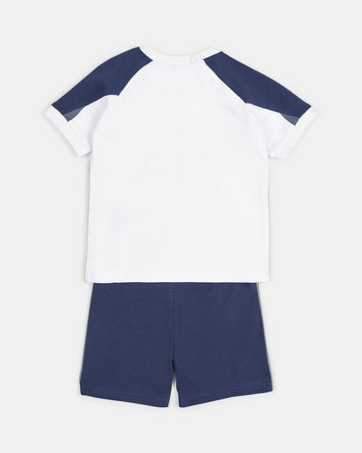 Spurs Baby 2025/26 Home Kit Shorts and T-Shirt Set