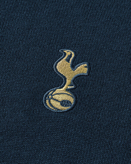 Spurs Mens Dark Teal Cotton Jumper