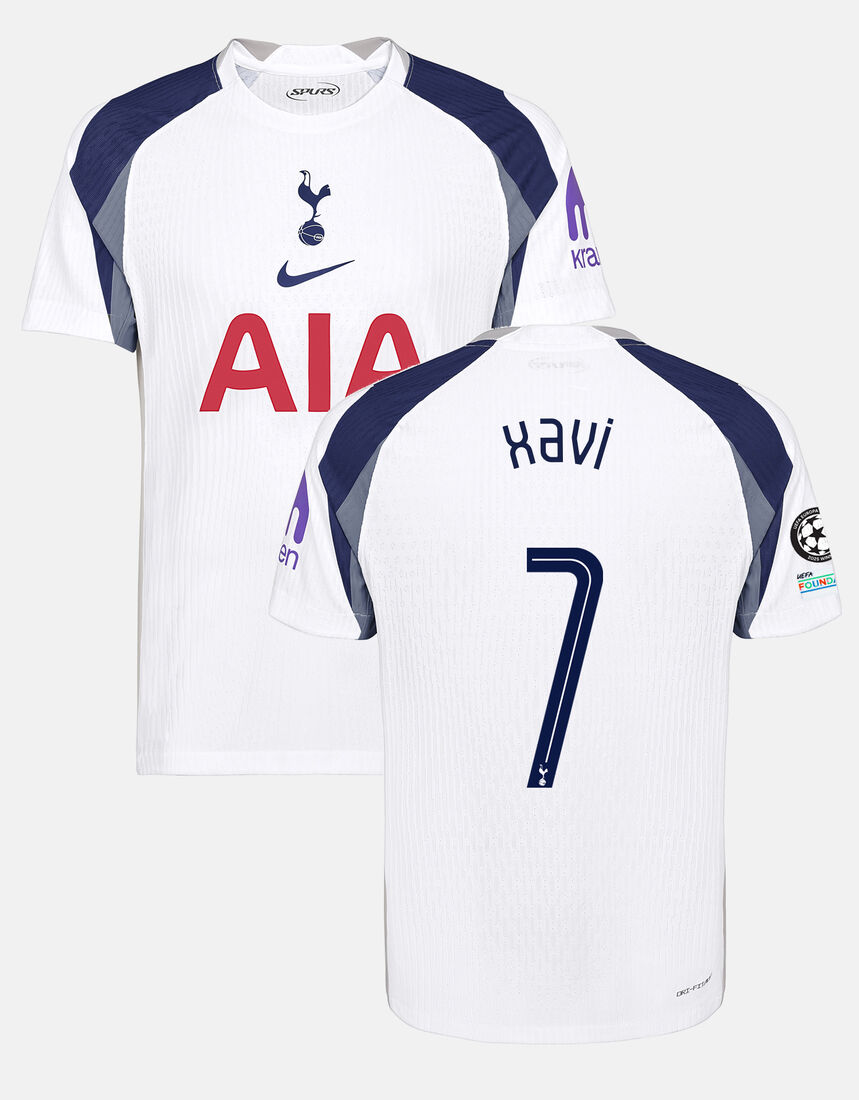 Xavi Simons Mens Stadium Club Tottenham Hotspur Home Shirt 2025/26