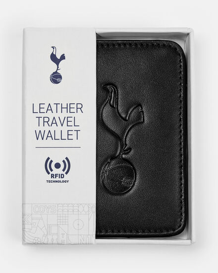 Spurs Leather Boxed Card Wallet