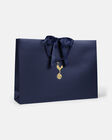 Spurs Medium Navy And Gold Gift Bag
