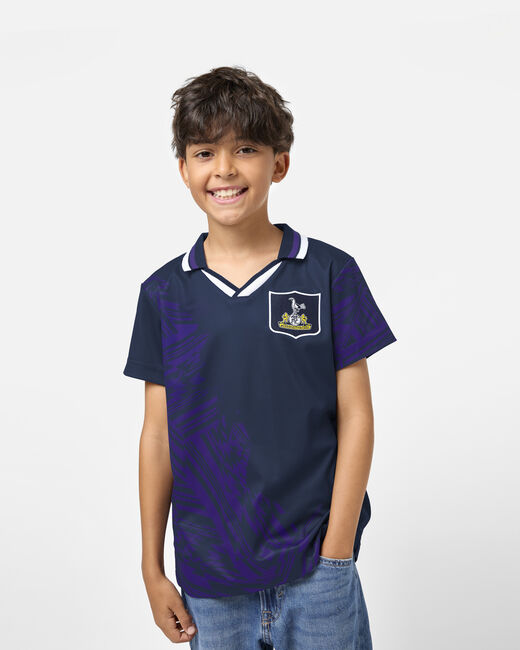 Spurs Kids Retro 1994 Navy Away Shirt