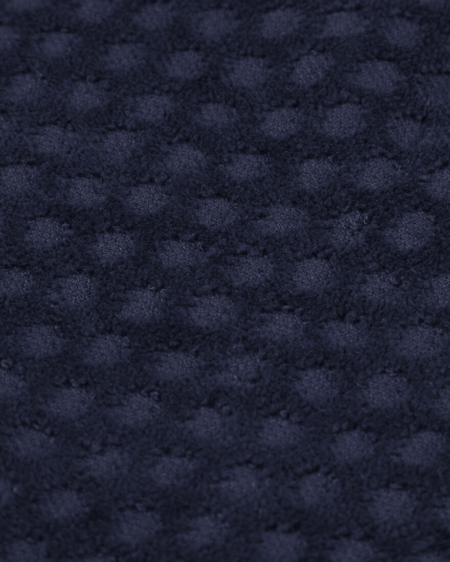 Spurs Crest Navy and Gold Golf Towel