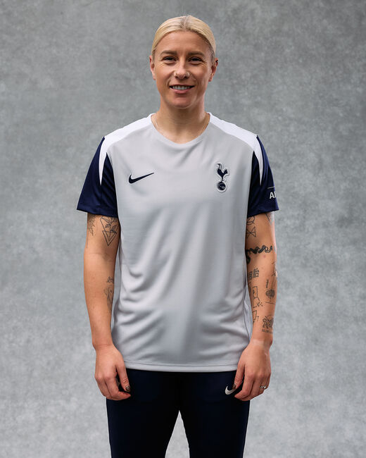 Spurs Nike Womens Grey Training T-Shirt 2025/26