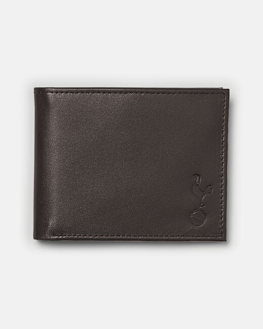 Spurs Adult Brown Leather Belt And Wallet Set