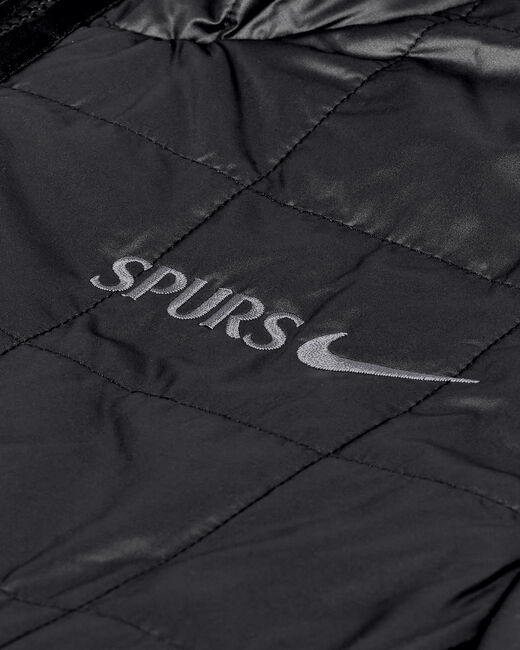 Spurs Nike Mens Black Fleece Padded Jacket