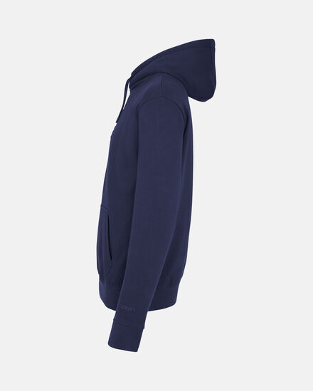 Spurs Mens 3D Raised Crest Print Navy Hoodie