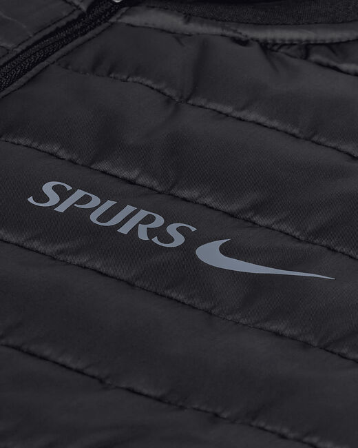 Spurs Nike Mens Winter Drill Black Top