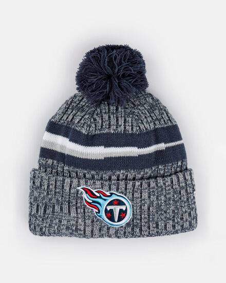 Spurs New Era NFL Tennessee Titans Bobble Knit Beanie
