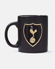 Spurs Black Mug with Crest