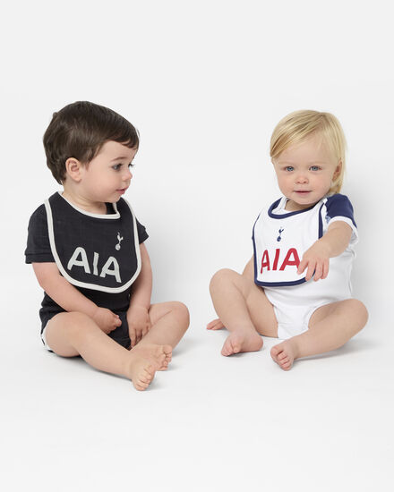Spurs Baby 25/26 Home 2 Pack Bibs