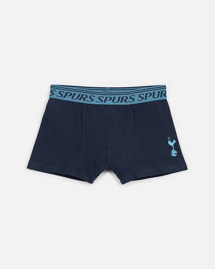Spurs Mens 3 Pack Navy Contrast Waist Band Underpants